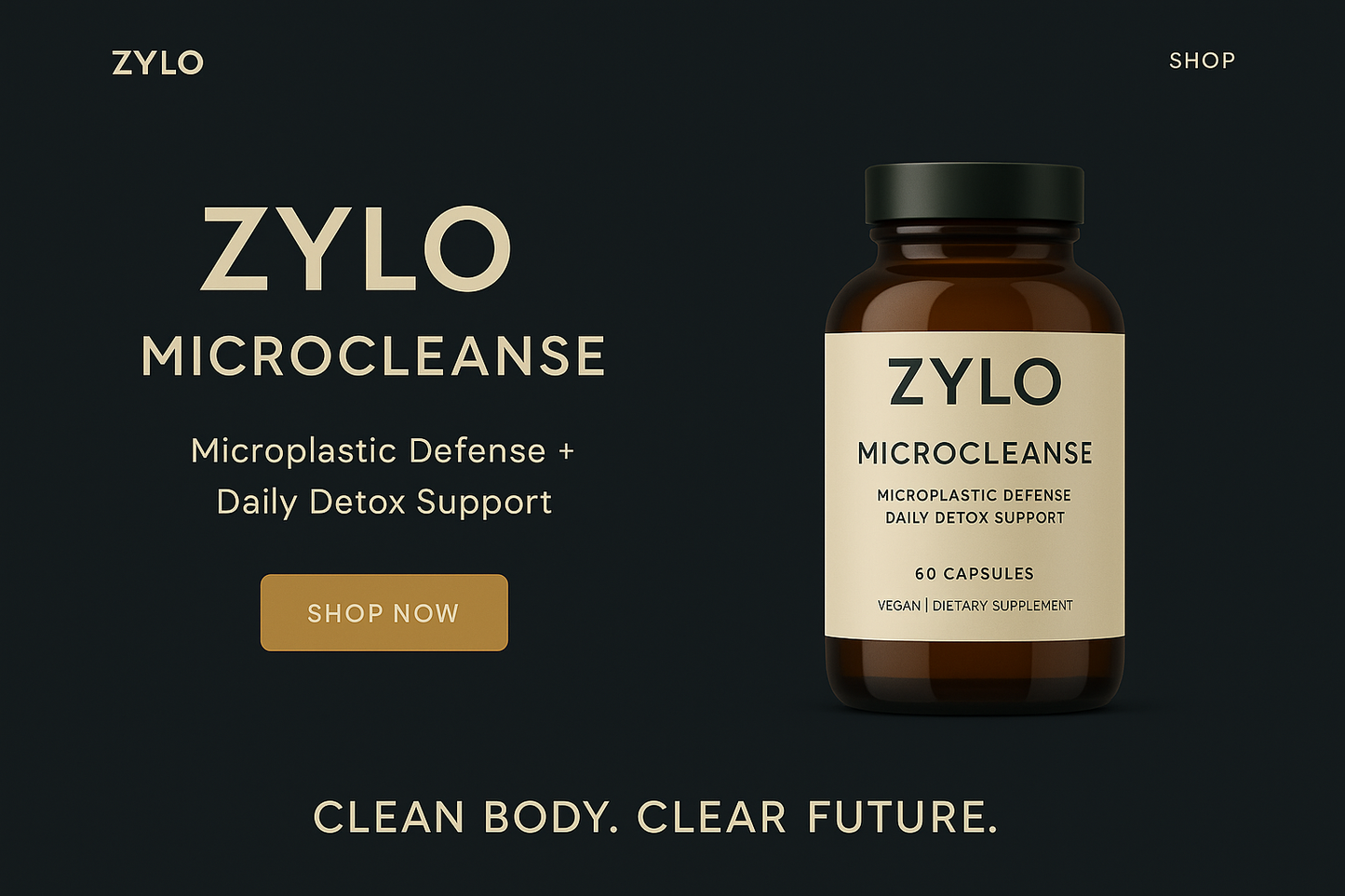 Zylo MICROCLEANSE - Microplastic Detox Pills